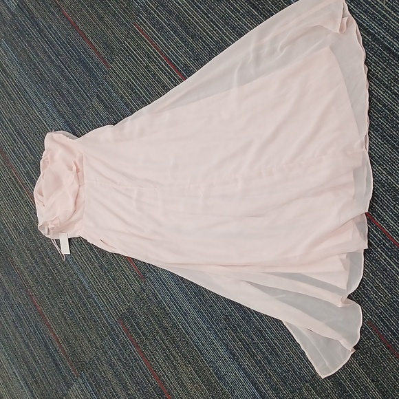 NWT Birdy Pink Kira Chiffon Dress Lg - Picture 7 of 7